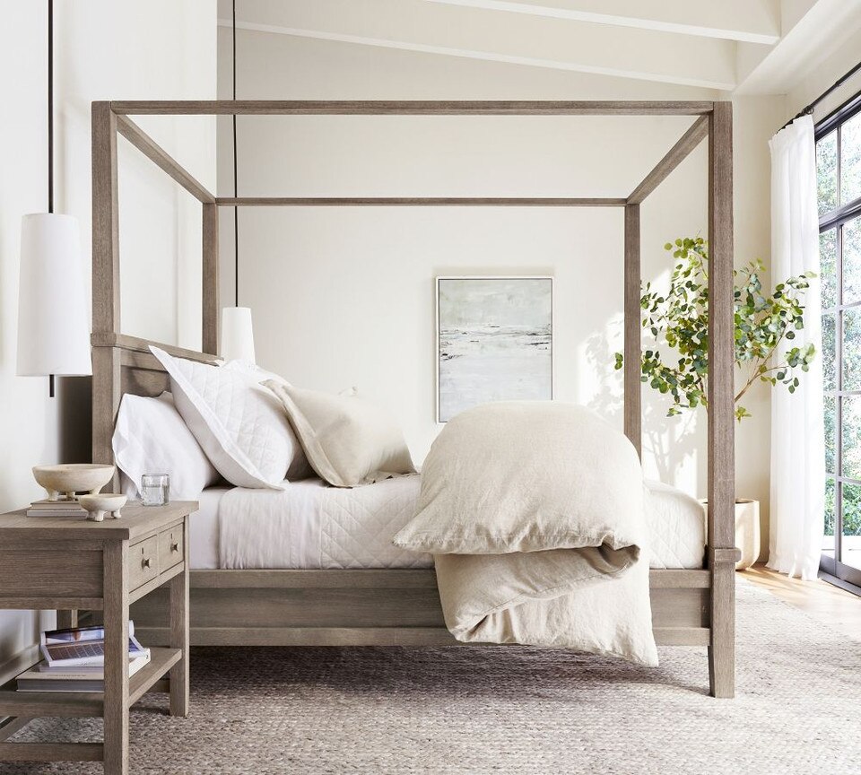 Farmhouse Canopy Bed Pottery Barn Australia